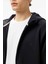 Erkek Regular Fit Kapüşonlu Sweatshirt - Siyah 2