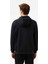 Erkek Regular Fit Kapüşonlu Sweatshirt - Siyah 3