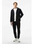 Erkek Regular Fit Kapüşonlu Sweatshirt - Siyah 4