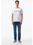 Erkek Regular Fit Baskılı T-Shirt - Beyaz 3