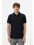 Erkek Classic Fit Polo - Siyah 1