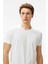 Erkek Regular Fit T-Shirt - Beyaz 5