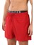 Erkek Medıum Drawstring Yüzme Şortu - Kırmızı 1