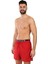 Erkek Medıum Drawstring Yüzme Şortu - Kırmızı 3