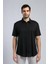 Pamuk ve Keten Karışımlı Regular Fit Kısa Kollu Gömlek Erkek Gömlek 252 Lcm 241017 8101 1