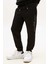 Unisex Çocuk Essential Pure Cotton Logo Jogger Eşofman Altı - Siyah 4