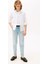 Erkek Çocuk Solid Stretch Poplin Gömlek - Beyaz 2