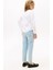Erkek Çocuk Solid Stretch Poplin Gömlek - Beyaz 3
