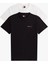 Erkek Tjm Slim 2'li Paket T-Shirt - Ekru/siyah 1