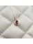 1.05 Karat Ruby Taşlı Gümüş Kolye-Ruby Taşlı 925 Ayar Gümüş Kolye 7