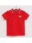 Erkek Çocuk Kısa Kol Polo Yaka Tişört - 15680 - Kırmızı 1