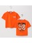 Erkek Çocuk Kısa Kol Tişört - 16766 - Oranj 1
