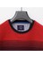 Erkek Uzun Kol Ince Sweatshirt - CZT-177 - Garnet 2