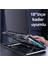 Ultra Sessiz 6 Fanlı Gaming Laptop Soğutucu, Süper Soğutucu LED Işıklı Dayanıklı Laptop Standı 3