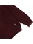 Erkek Uzun Kol Ince Sweatshirt - 189406 - Koyu Bordo 3