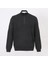 Erkek Şardonsuz Uzun Kol Ince Polo Yaka Sweatshirt - 189023 - Antrasit 1