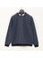 Erkek Uzun Kol Ince Sweatshirt - CZT-130 - Mavi - Marine 1