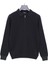 Erkek Polo Yaka Triko Uzun Kol Ince Kazak - (M-2xl) - 180972 - Lacivert 1