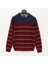 Erkek Uzun Kol Ince Sweatshirt - CZT-109 - Kırmızı 1