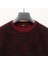 Erkek Triko Uzun Kol Ince Polo Yaka Sweatshirt - DS-3001 - Bordo 2