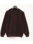 Erkek Uzun Kol Ince Sweatshirt - 2403 - Kahverengi 1