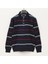 Erkek Uzun Kol Ince Polo Yaka Sweatshirt - CZT-114 - Lacivert 1