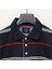 Erkek Uzun Kol Ince Polo Yaka Sweatshirt - CZT-114 - Lacivert 2
