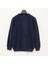 Erkek Triko Uzun Kol Ince Polo Yaka Sweatshirt - DS-3001 - Marine 1