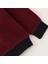 Erkek Triko Uzun Kol Ince Tişört - (M-2xl) - CZT-122 - Bordo 3