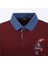 Erkek Kısa Kol Polo Yaka Tişört - PL-481 - Koyu Bordo 2