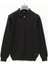 Erkek Şardonsuz Uzun Kol Ince Polo Yaka Sweatshirt - 189052 - Siyah 1