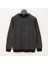 Erkek Uzun Kol Ince Polo Yaka Sweatshirt - DIK-3701 - Siyah 1