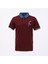 Erkek Kısa Kol Polo Yaka Tişört - PL-481 - Marine - Bordo 1