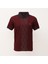 Erkek Kısa Kol Polo Yaka Tişört - PL-482 - Koyu Bordo 1