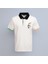 Erkek Kısa Kol Polo Yaka Tişört - PL-481 - Beyaz 1