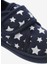 Lacivert Yıldız Desenli Erkek Çocuk Panduf 4