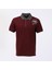 Erkek Kısa Kol Polo Yaka Tişört - PL-493 - Koyu Bordo 1
