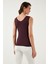 Slim Fit V Yaka Kalın Askılı 2' Li Paket Bluz Bayan Bluz 5864384S2 5