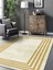 Beflora Modern Desen Dokuma Taban Salon - Oturma Odası Halısı 4