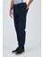 Koyu Lacivert Gabardin 5 Cep Düz Paça Casual Slim Fit Pamuklu Denim Pantolon 1023250154 2