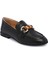 Siyah Hakiki Deri Kadın Loafer - K25I1AY68032-A23 1