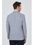 Kazayağı Desen Bez Ayağı Mono Yaka Yarım Astar Keten Karışımlı 6 Drop Slim Fit Ceket 1002250102 5