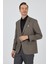 Koyu Vizon Mono Yaka Bez Ayağı Tam Astar Esnek 4 Drop Comfort Fit Classic Ceket 1002250155 3