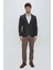 Desenli Mono Yaka Astarsız 6 Drop Comfort Fit Rahat Kesim Ceket 1002225172 2