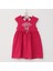 Kız Çocuk Şardonsuz Sıfır Kol Elbise - 42463 - Fuşya 1