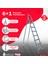 - 6+1 Basamaklı Galvanizli Profil Merdiven - Ev - Bahçe - İş Yeri İçin Dayanıklı 1