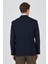 Lacivert Kılıç Yaka Esnek 6 Drop Slim Fit Classic Ceket 1002250124 5