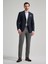 Düz Bez Ayağı Mono Yaka Tam Astar Esnek 6 Drop Slim Fit Ceket 1002245903 2