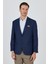 Lacivert Mono Yaka Armürlü Tam Astar Esnek 4 Drop Comfort Fit Classic Ceket 1002250152 1