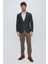 Desenli Mono Yaka Astarsız 6 Drop Comfort Fit Rahat Kesim Ceket 1002225172 2
